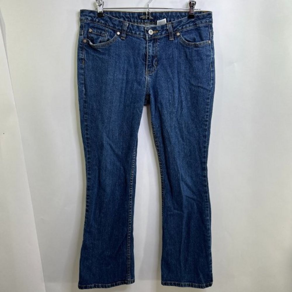 Canyon River Blues 12P Petite Jeans Stretch‎ Bootcut Denim Blue Womens